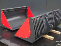 Skeleton buckets Hofstede Puinbak puin stenen tegel bak riek met inlegvel
