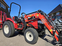 Horticultural Tractors Mitsubishi MT36 4WD HST minitrekker met voorlader. Slechts 82 uur!