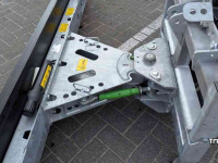Rubber yard scraper Zocon 1.80 mtr Giant + 3-punts aansluiting / Rubberschuif / Modderschuif / Erfschuif / Mestschuif / Sneeuwschuif