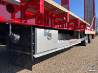 Low loader / Semi trailer  Twente Trailer 4 asser Dieplader Nieuw