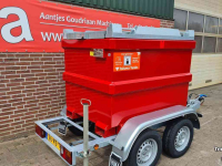 Other agricultural transport equipment and accessories  Snelverkeer tankwagen geremd - IBC op tandemas