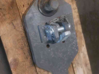 Used parts for tractors Scharmüller Scharmuller / MF Piton Fix draagplaat