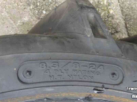 Wheels, Tyres, Rims & Dual spacers Bridgestone 8.3/8-24 4 PLY 7302 Farm Service Special
