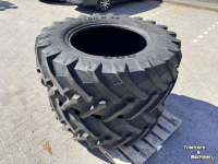 Wheels, Tyres, Rims & Dual spacers Trelleborg 540/65R30 TM800 Banden