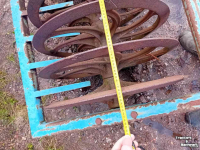 Furrow presses Zibo Getrokken vorenpakker 1,80 m. Grondbewerking