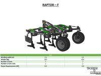 Cultivator  Agroland Raptor stoppelcultivator