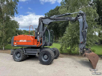 Excavator mobile Terex ATLAS TW160 mobiele kraan
