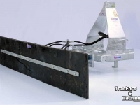 Snow Removal Equipment Qmac Rubber snow scraper blade